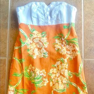Lilly Pulitzer Bowen Dress Nectar Lace By the Dock